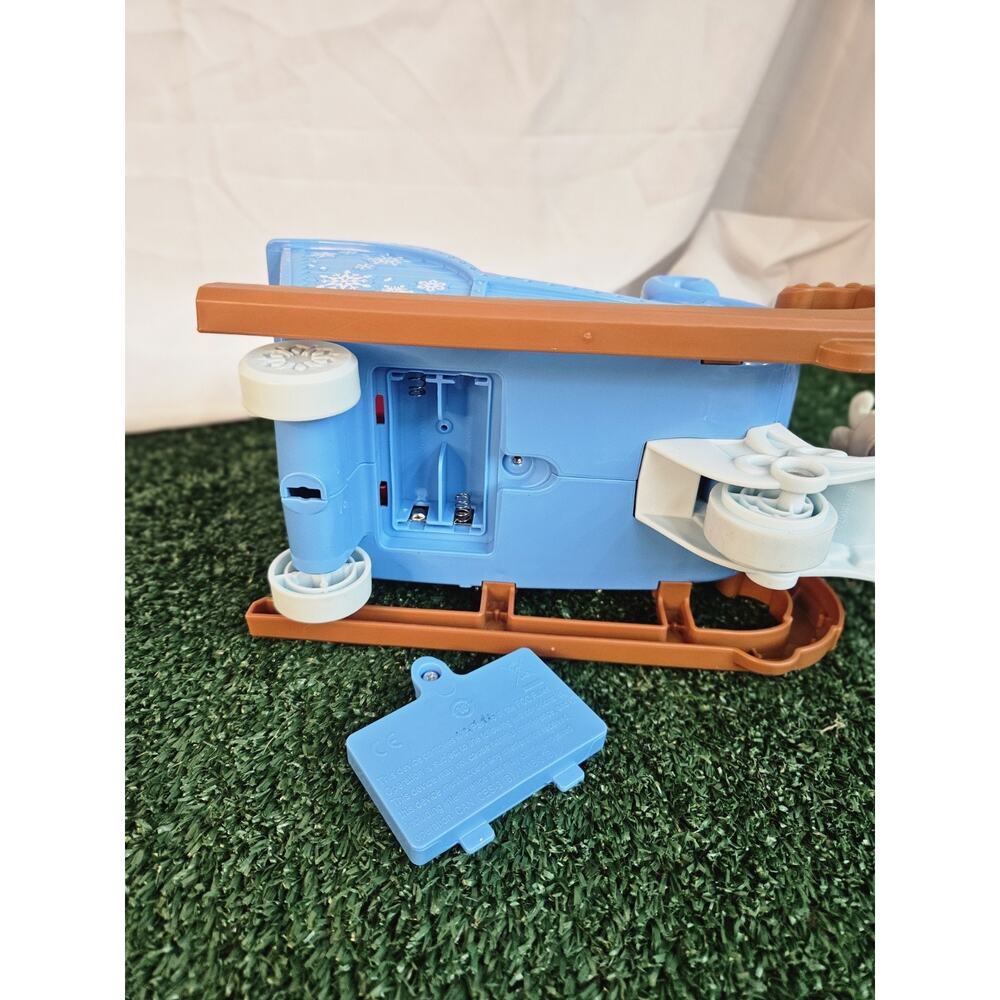 FISHER PRICE LITTLE PEOPLE DISNEY FROZEN KRISTOFF SLEIGH SLED LIGHT UP PLAYSET - Picture 5 of 5